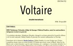 Voltaire, actualité internationale, n°80