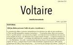 Voltaire, actualité internationale, n°90