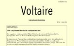 Voltaire, internationale Nachrichten, N° 94