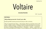 Voltaire, International Newsletter N°90