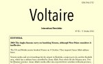 Voltaire, International Newsletter N°103