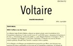 Voltaire, actualité internationale, n°81