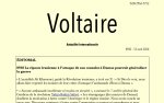 Voltaire, actualité internationale, n°82