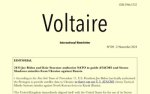 Voltaire, International Newsletter N°109