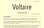 Voltaire, internationale Nachrichten, #106