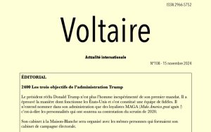 Voltaire, actualité internationale, n°108