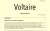 Voltaire, actualité internationale, n°95