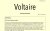 Voltaire, International Newsletter N°91