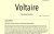 Voltaire, internationale Nachrichten, n°98