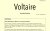 Voltaire, International Newsletter N°104