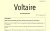 Voltaire, International Newsletter N°99