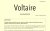 Voltaire, International Newsletter N°109