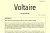 Voltaire, Internationaal Nieuws, nr. 92